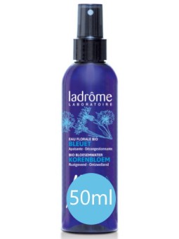 Eau florale Bleuet bio 50 ml Miniature Ladrôme fatigue oculaire cernes Herboristerie de paris