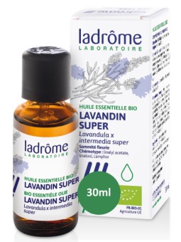 Huile essentielle bio Lavandin x super 30 ml Ladrôme voies respiratoires Herboristerie de paris