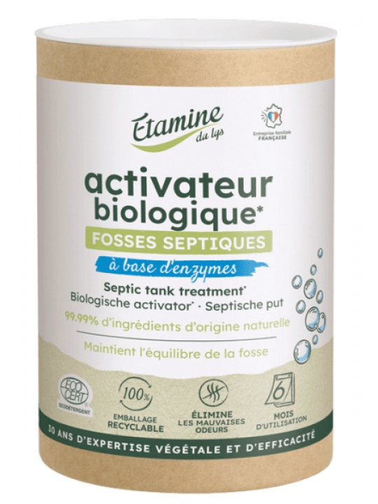 Activateur biologique fosses septiques 0.500 gr Etamine du Lys Herboristerie de Paris