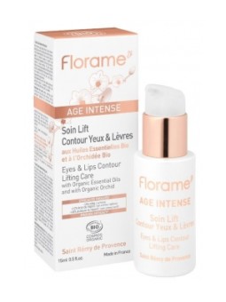 Age intense Soin lift contour yeux et lèvres 15ml Florame Herboristerie de Paris