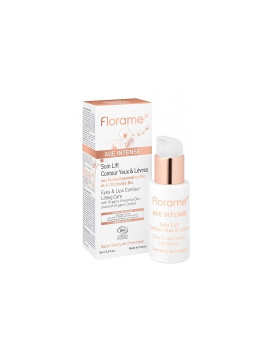 Age intense Soin lift contour yeux et lèvres 15ml Florame Herboristerie de Paris