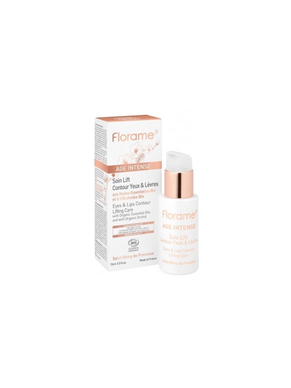 Age intense Soin lift contour yeux et lèvres 15ml Florame Herboristerie de Paris