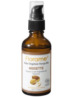 Huile de Noisette bio 50 ml Florame peaux sensibles et fragiles Herboristerie de paris