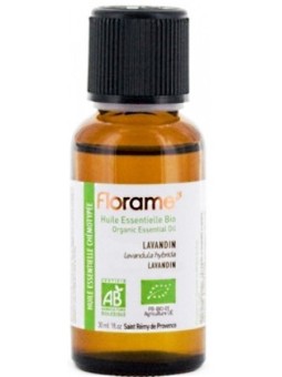Huile essentielle bio Lavandin 30ml Florame lavande hybride stress anxiété Herboristerie de paris