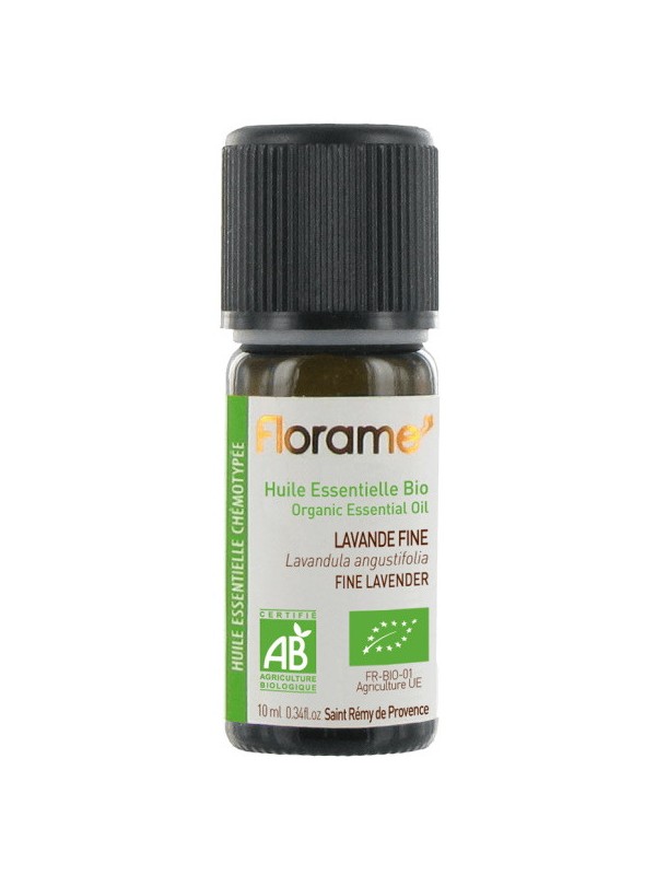 Huile essentielle bio Lavande Fine 10 ml Florame lavande vraie herboristerie de paris