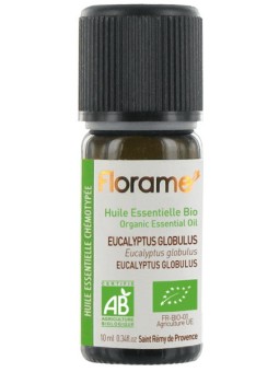 Huile essentielle bio Eucalyptus globulus 10 ml Florame défenses naturelles Herboristerie de paris