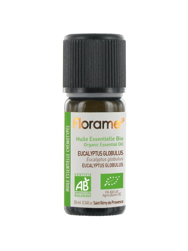 Huile essentielle bio Eucalyptus globulus 10 ml Florame défenses naturelles Herboristerie de paris