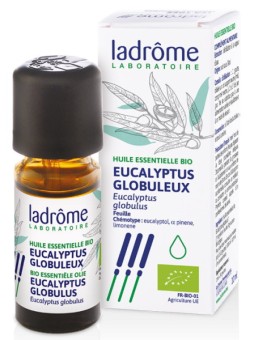Huile essentielle bio Eucalyptus globulus 10ml Ladrôme eucalyptus globuleux respiratoire Herboristerie de paris