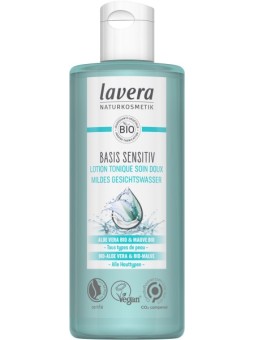 Lotion Tonique Douce FACES Amande et Mauve 125 ml Lavera démaquillante rafraichissante Herboristerie de paris