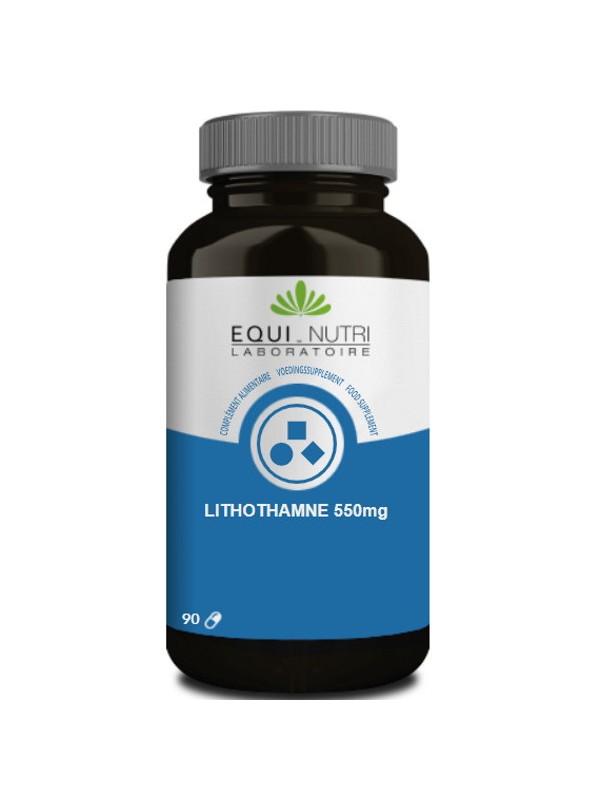 Lithothamne 90 gelules de 550mg Equi - Nutri minéraux d'origine marine Herboristerie de paris