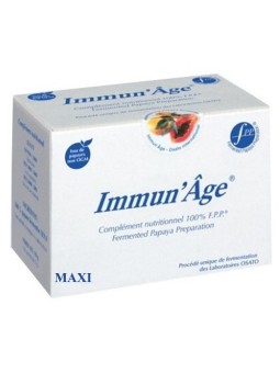 Immun'Âge Maxi 60 sachets de 3 grammes Osato papaye lacto fermentée Herboristerie de paris