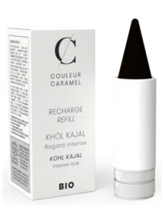 Recharge Khôl kajal No 15 -  Noir 3,5 g Couleur Caramel Herboristerie de Paris