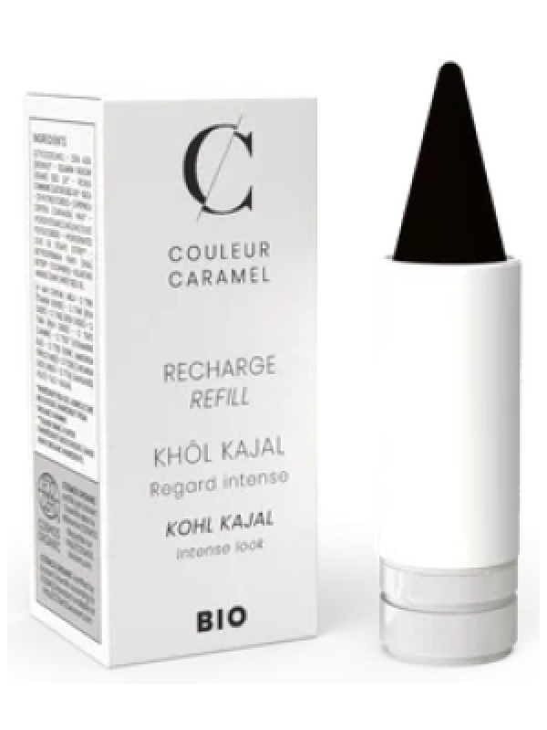 Recharge Khôl kajal No 15 -  Noir 3,5 g Couleur Caramel Herboristerie de Paris
