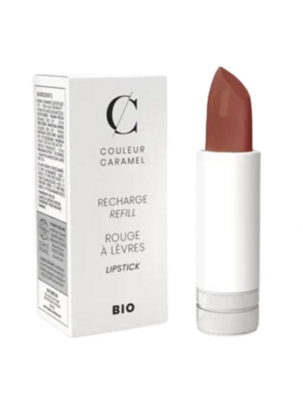Rouge à lèvres satiné No 211 -  Brun nude 3,5 g Couleur Caramel Herboristerie de Paris