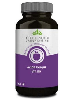 Vitamine B9 90 gélules végétales Equi - Nutri acide folique femmes Herboristerie de paris