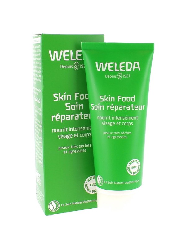 Skin food Soin réparateur peaux très sèches agressées 75ml Weleda peau irritée et abîmée Herboristerie de paris