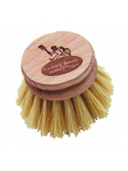 Recharge Brosse vaisselle Hêtre et fibre d'Agave 100g Droguerie écologique