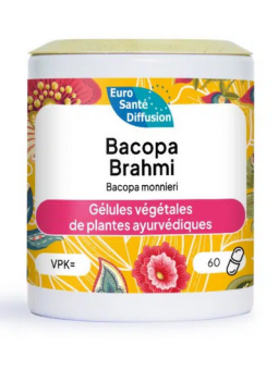 Bacopa Brahmi BIO 60 gélules Phytofrance mémoire concentration Herboristerie de paris