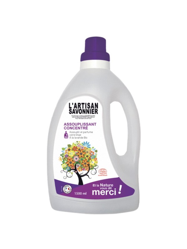 Assouplissant Concentré Lavandin  1,5L L'artisan savonnier Herboristerie de Paris