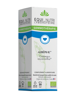 Aubépine bio Flacon compte gouttes 30ml Equi - Nutri Herboristerie de Paris