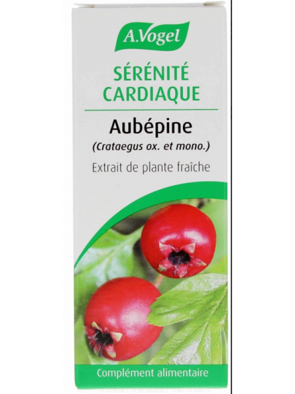 Aubépine Extrait liquide Flacon compte gouttes 50ml A. Vogel Herboristerie de Paris