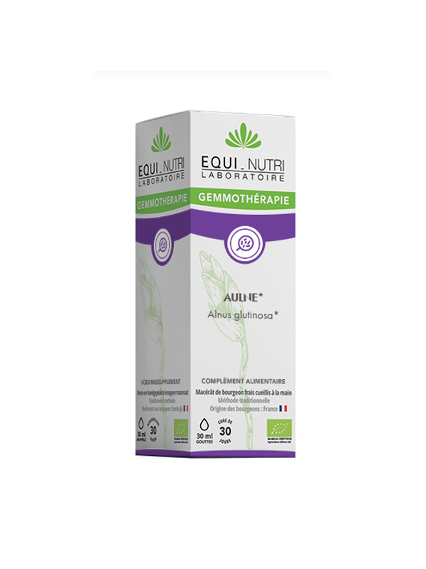 Aulne bio Flacon compte gouttes 30ml Equi - Nutri Herboristerie de Paris