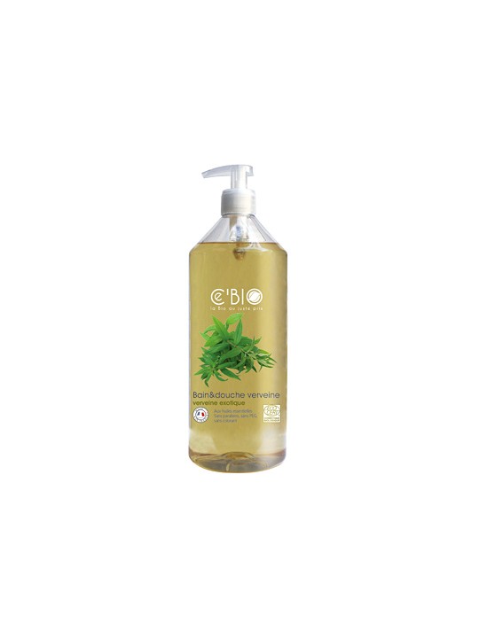 Bain et douche Verveine exotique  1L C'bio Herboristerie de Paris