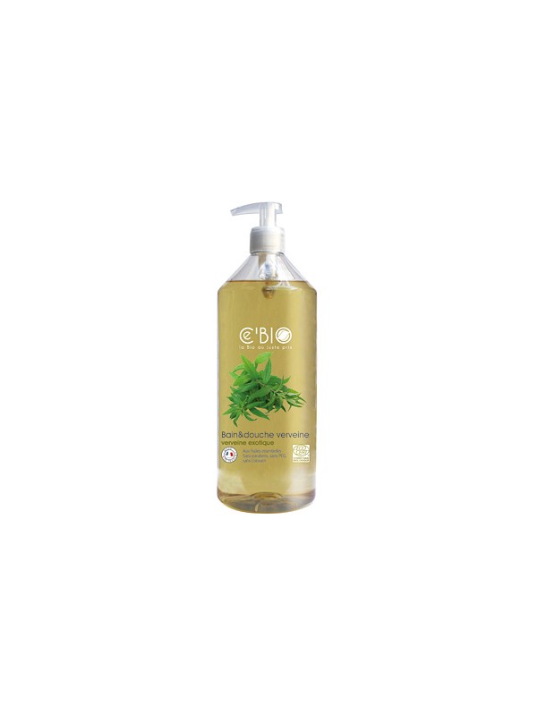 Bain et douche Verveine exotique  1L C'bio Herboristerie de Paris