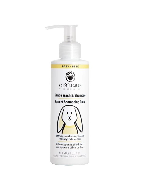 Bain et Shampoing Doux Bébé 200ml Odylique Herboristerie de Paris