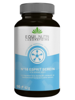 N°16 Esprit Serein 90 gélules végétales Equi Nutri psychologique nervosité Herboristerie de paris