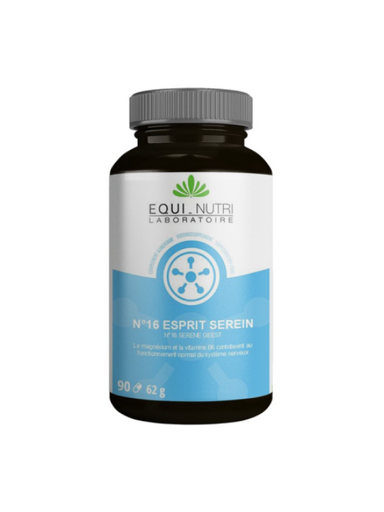 N°16 Esprit Serein 90 gélules végétales Equi Nutri psychologique nervosité Herboristerie de paris