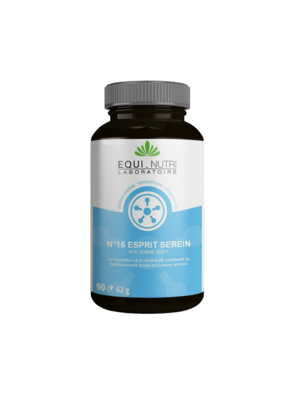 N°16 Esprit Serein 90 gélules végétales Equi Nutri psychologique nervosité Herboristerie de paris