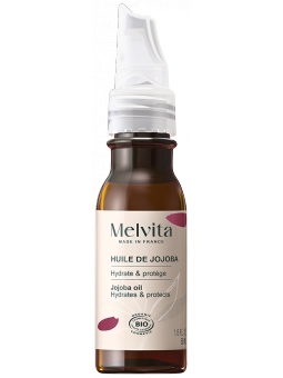 Huile de Jojoba Hydratante Réparatrice 50 ml Melvita cire protectrice cutanée Herboristerie de paris