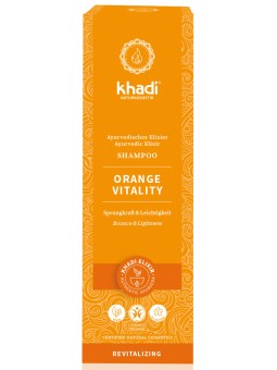 Shampooing ayurvédique Orange vitality 200ml Khadi