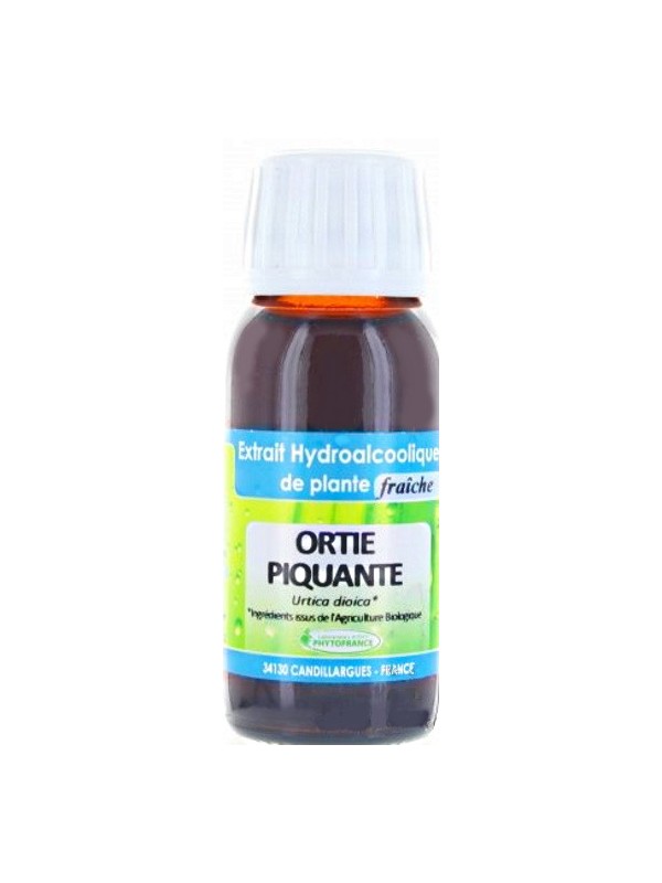 Extrait Hydro alcoolique ORTIE PIQUANTE 60ml Phytofrance Herboristerie de paris