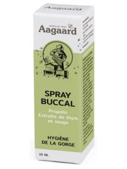 Spray buccal à la propolis Flacon verre spray buccal 15ml