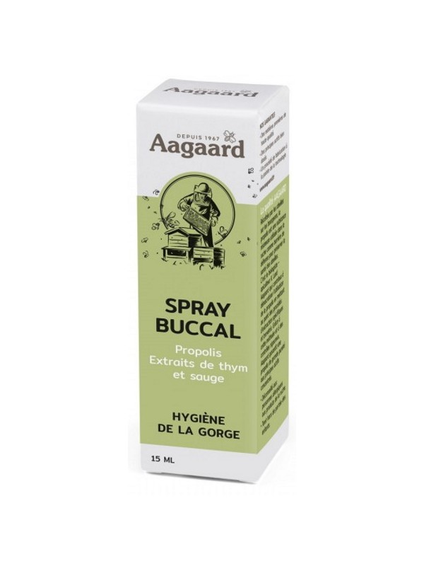Spray buccal à la propolis Flacon verre spray buccal 15ml