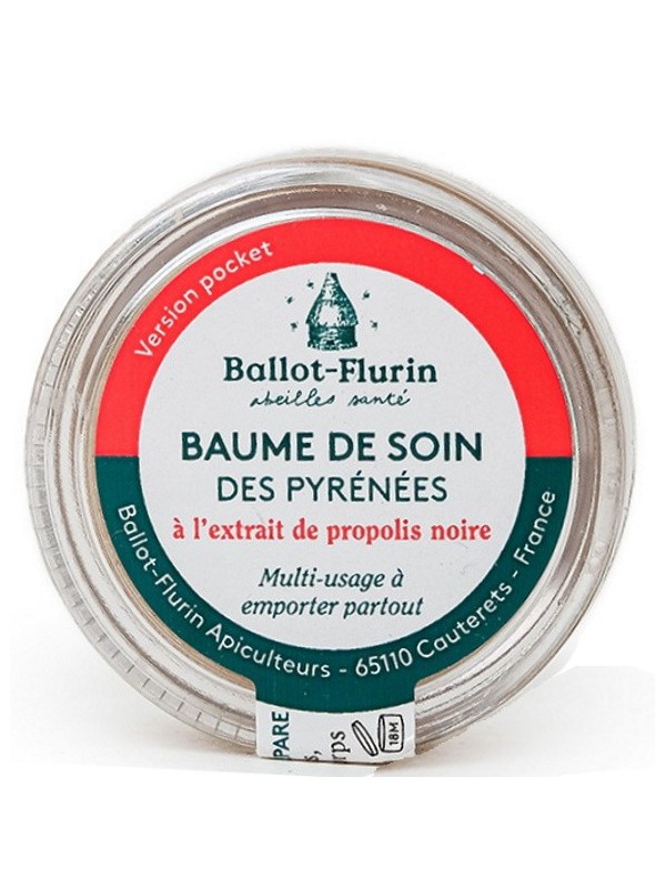 Baume de soin des Pyrénées version pocket 7ml Ballot-flurin Herboristerie de paris