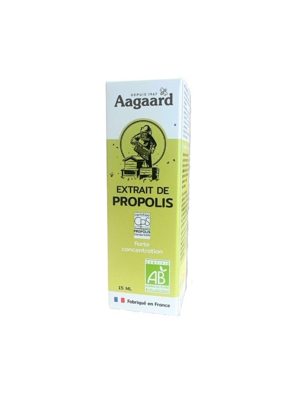 Extrait de Propolis 15ml Aagaard immunité Herboristerie de paris