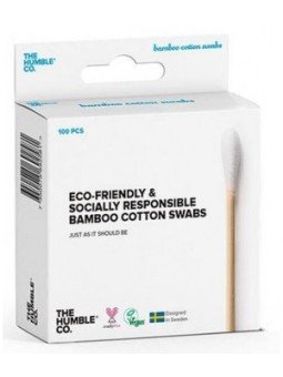 Cotons tiges naturels bambou Blanc Humble Brush