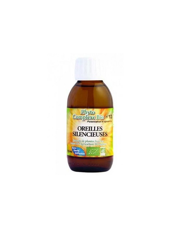 Phyto-complexe Oreilles silencieuses 125ml Phytofrance ginkgo aubépine olivier Herboristerie de Paris