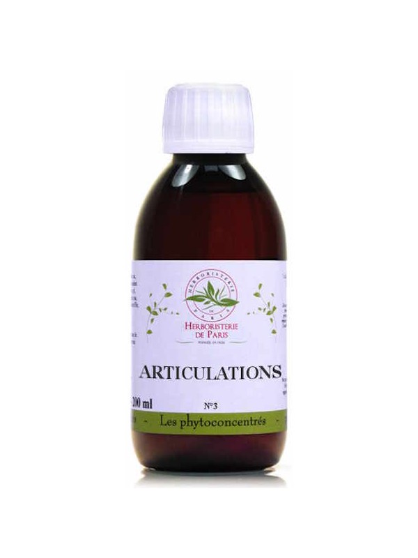 Phyto-concentré Articulation 200 ml Herboristerie de Paris, harpagophytum cassis frêne