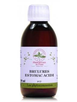 Phyto-concentré Brulures d'Estomac Acidité 200 ml Herboristerie de Paris ményanthe pissenlit