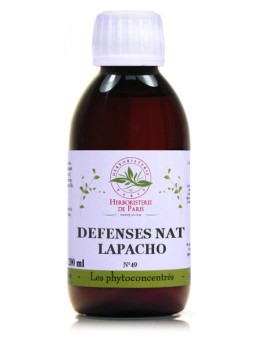 Phyto-concentré Défenses Naturelles Lapacho 200 ml Herboristerie de Paris défenses immunitaires Pau d'arco