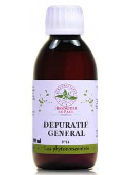 phyto-concentré n14 dépuratif général - 200ml - Herboristerie de Paris draineur élimination transit