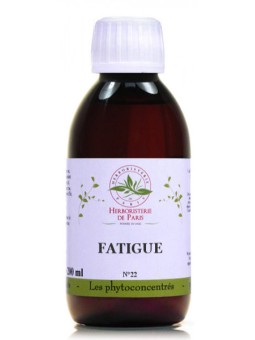 Fatigue : phytoconcentré N°22 pour aider contre la fatigue, herboristerie de paris