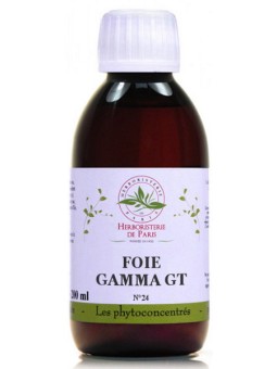 Phyto-concentré Foie Gamma GT 200ml Herboristerie de Paris dépuratif foie fonctions detoxifiantes