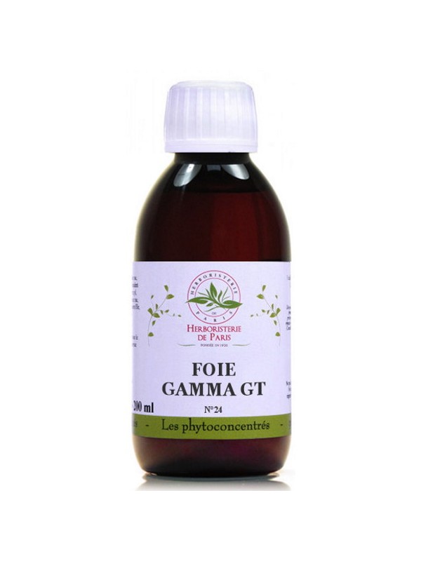 Phyto-concentré Foie Gamma GT 200ml Herboristerie de Paris dépuratif foie fonctions detoxifiantes
