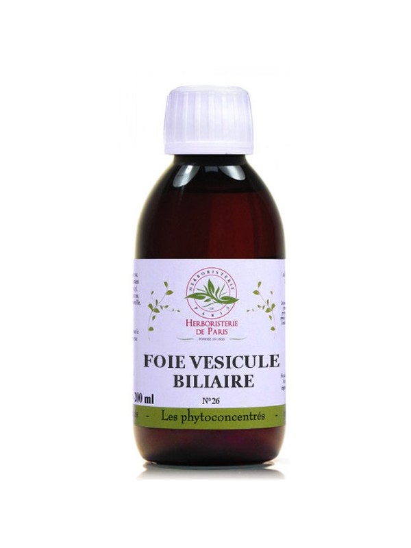 Phyto-concentré Foie Vésicule Biliaire 200 ml Herboristerie de Paris aspérule caille lait