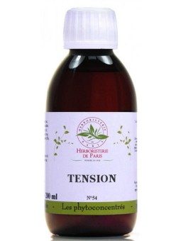 Phyto concentré Tension 200 ml Herboristerie de Paris hypertension aubépine olivier ail